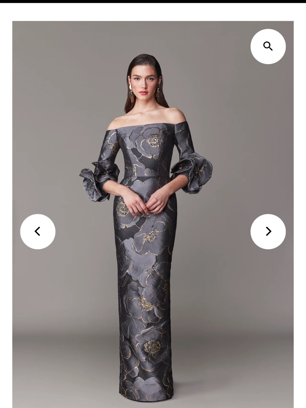 Frascara Couture Mother of the Bride/Groom Evening Gown – Size 12 – Worn Once –